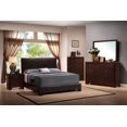 thumbnail image 1 of Coaster Conner 5-Piece Wood Queen Panel Bedroom Set in Cappuccino, 1 of 7