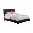 thumbnail image 1 of Conner Full Upholstered Panel Bed Black, 1 of 1