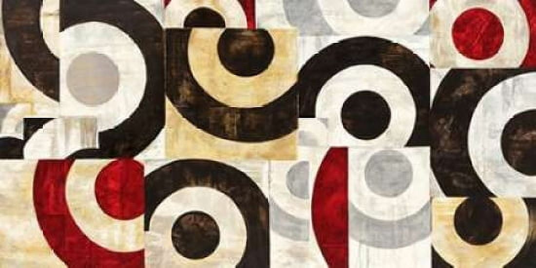 Connessione geometrica Canvas Art - Sandro Nava (10 x 20)