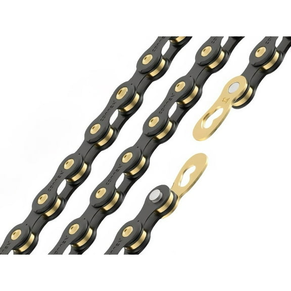 Connex 12s0 12sp Chain, Black/Gold