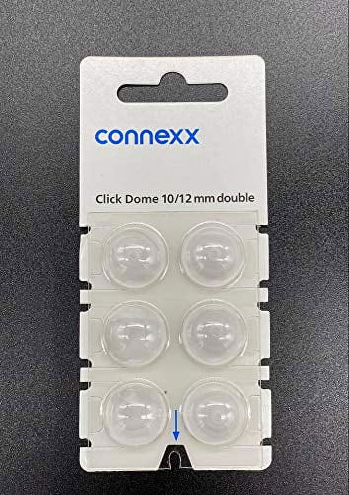 Connexx Accessories Siemens / Rexton Click Domes (6 domes) NEW Blister Pack (10/12mm Double
