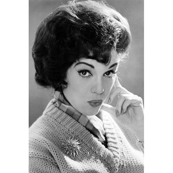 Connie Francis B/W Classic Portrait 1960's 24x36 Poster
