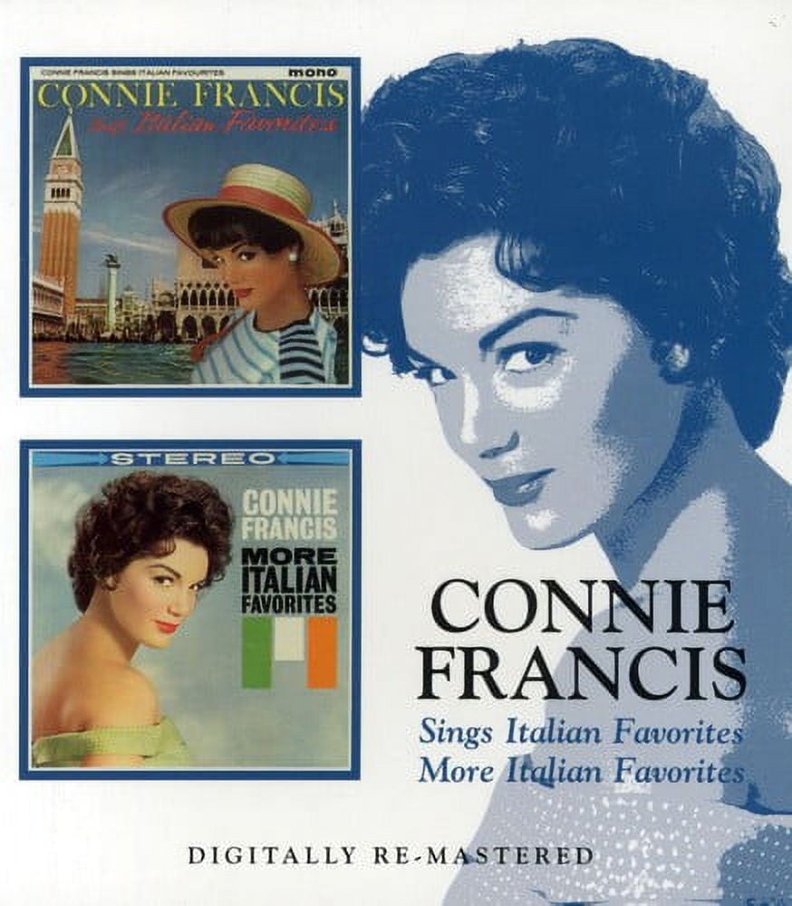 BGO - BEAT GOES ON Connie Francis - Sings Italian Favorites/More Italian Favorites - Music & Performance - CD