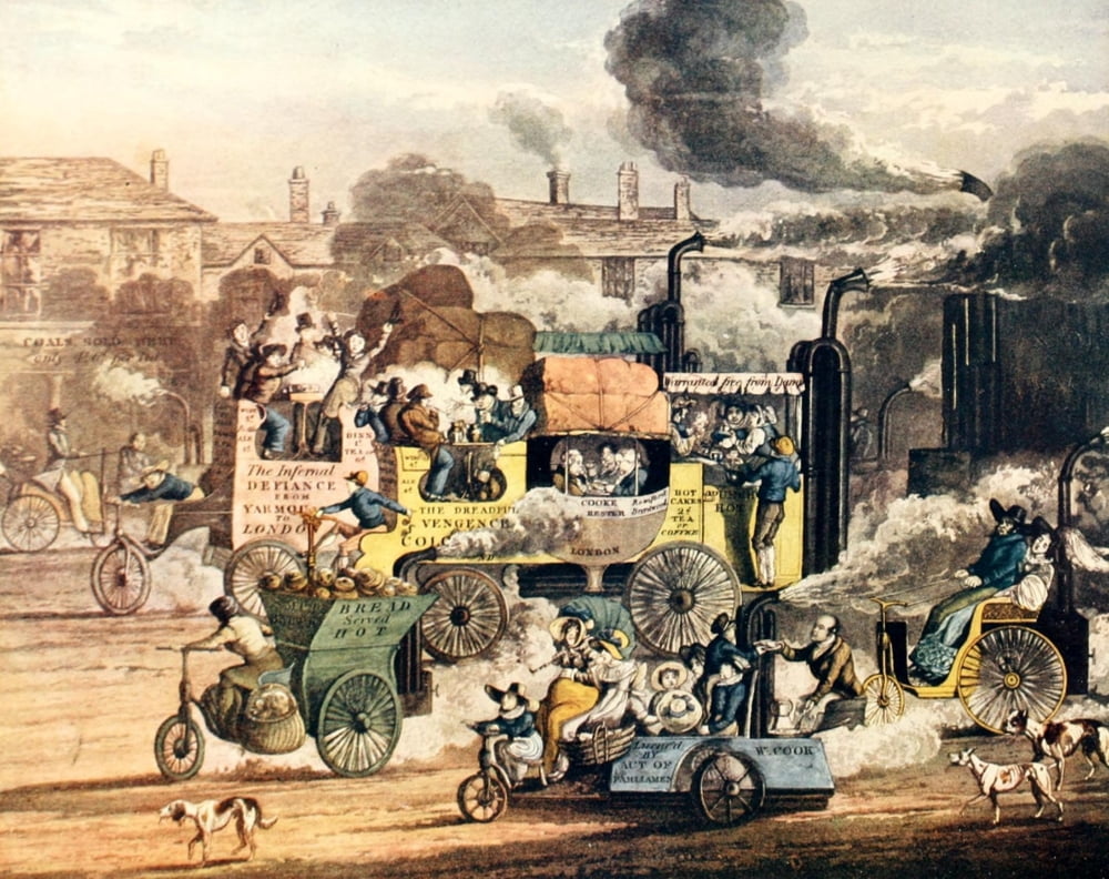 Connoisseur 13 White Chapel Road London Canvas Art - Henry Alken (18 x 24)