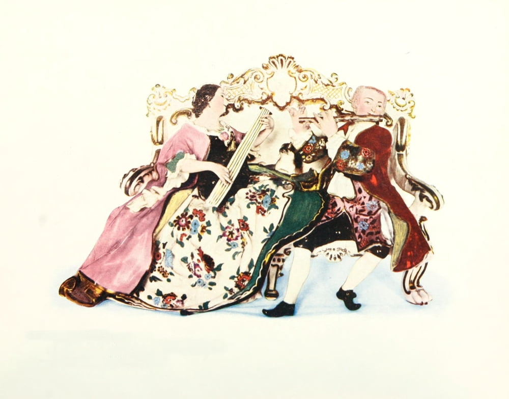 Connoisseur 16 1906 The Musicians Canvas Art - Unknown (18 x 24)