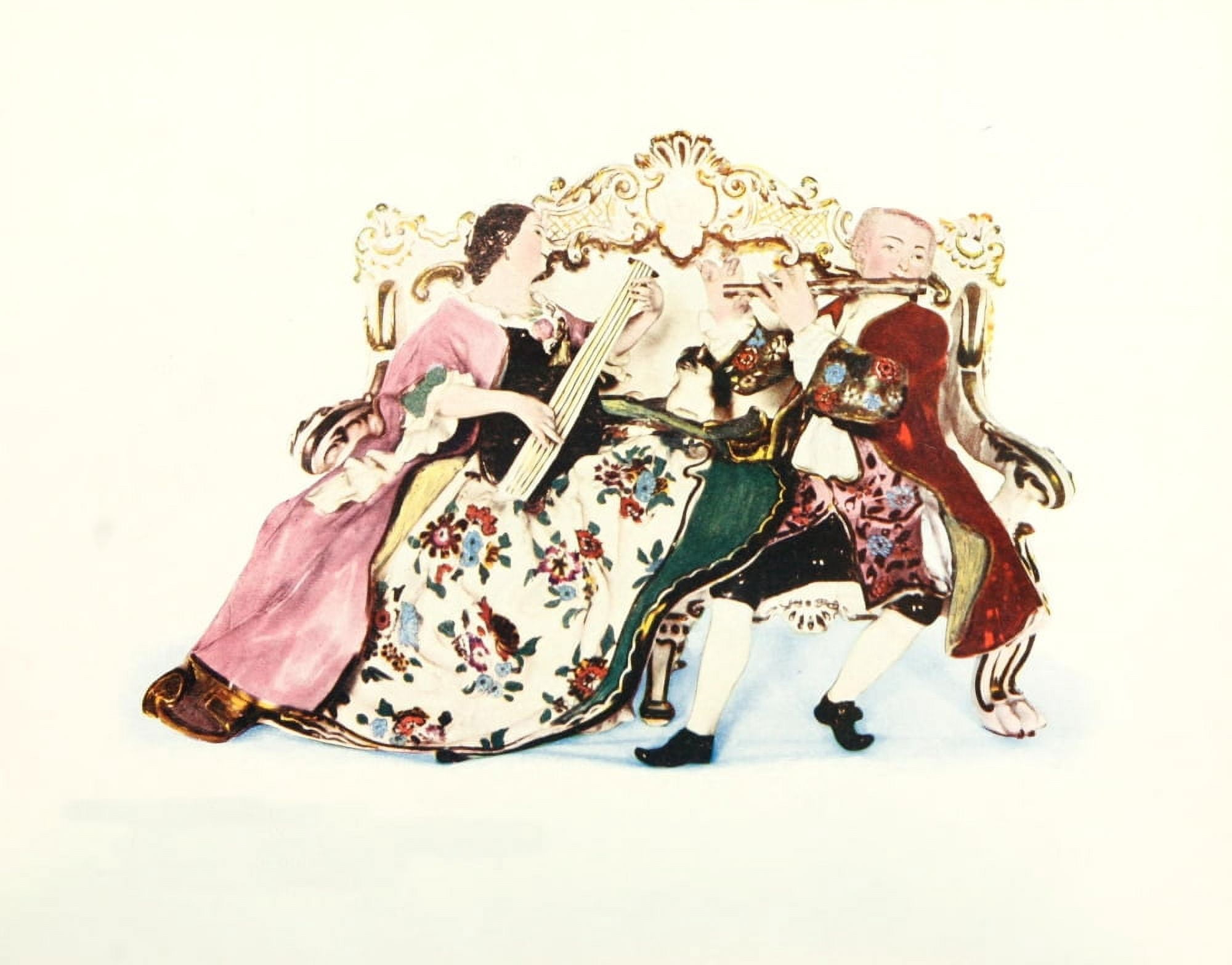 Connoisseur 16 1906 The Musicians Canvas Art - Unknown (24 x 36)