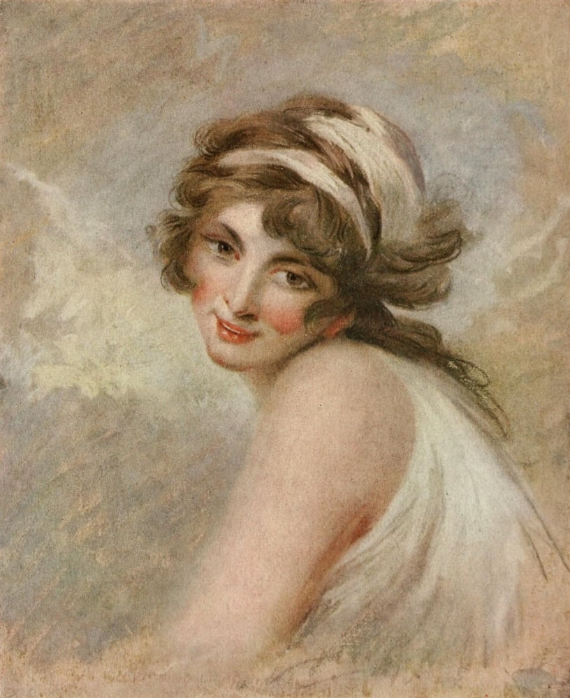 Connoisseur 58 1920 Lady Hamilton Canvas Art - Henry Singleton (18 x 24)