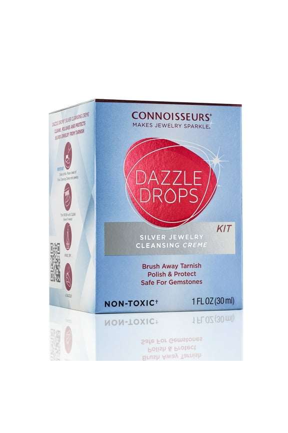 Dazzle Drops Silver Jewelry Cleaner Kit for Sterling Silver Jewelry