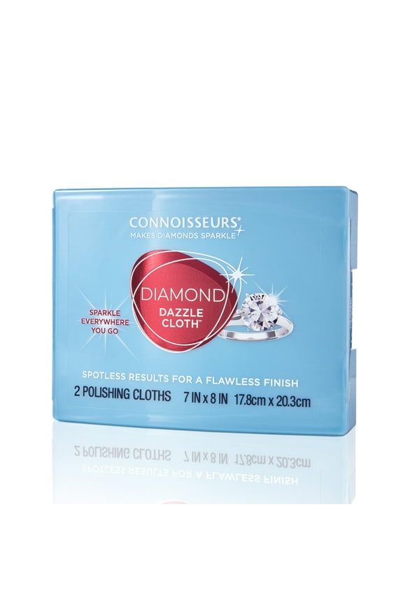 Diamond Dazzle Polishing Cloths, 2 Count