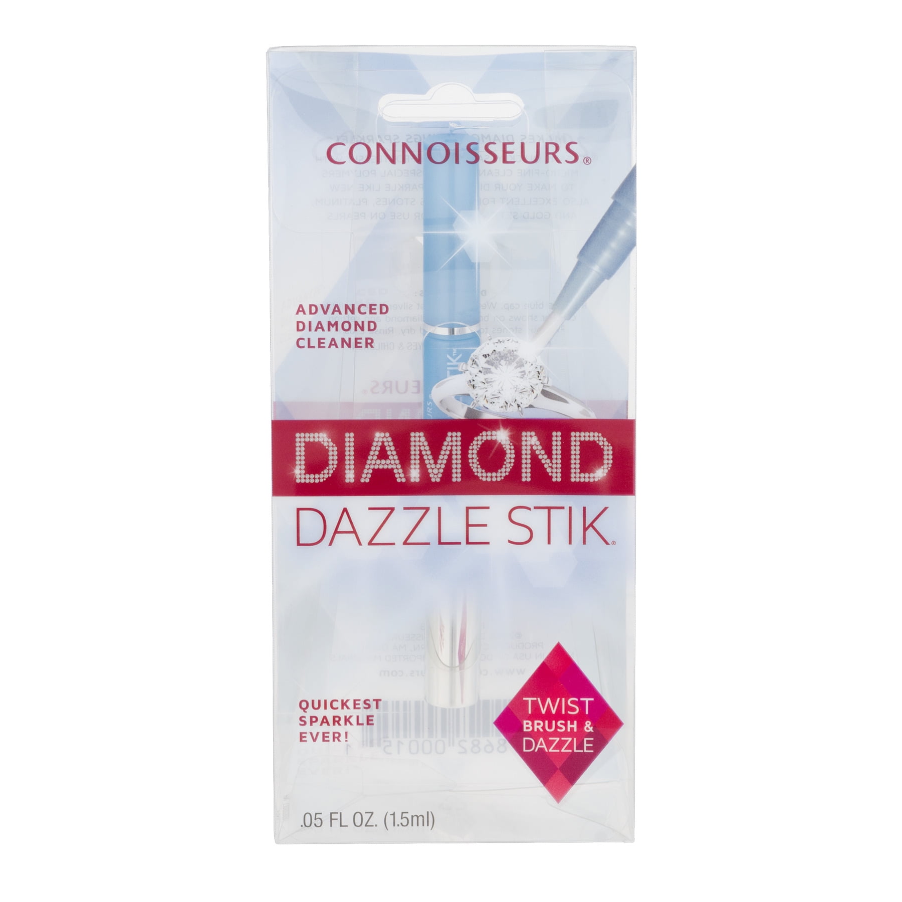 DIAMOND Gold & Platinum dAzZLe STIK Jewelry Cleaner Pen Stick CONNOISSEURS  1053