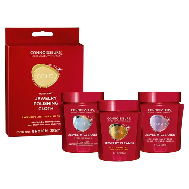 Connoisseurs® DoitAll Jewelry Cleaning Collection, Fine, Silver and