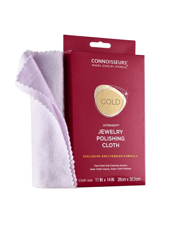 Gold Jewelry Polishing Cloth, Cleans and Polishes Gold to a High Shine