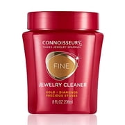 Connoisseurs Fine Jewelry Cleaner 8 fl oz Jar Pack of 4