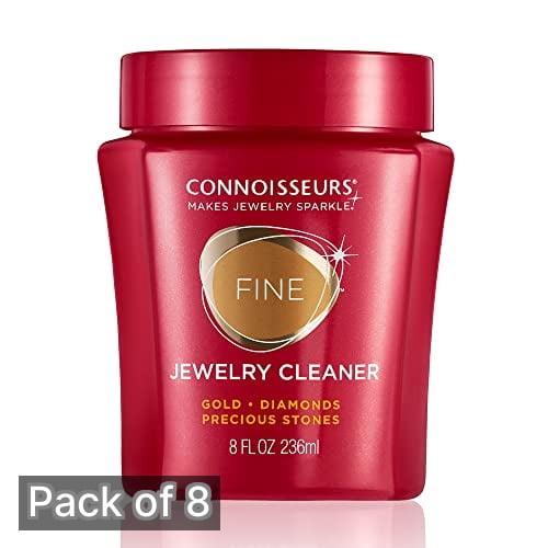 Connoisseurs Fine Jewelry Cleaner 8 fl oz Jar (Pack of 8)