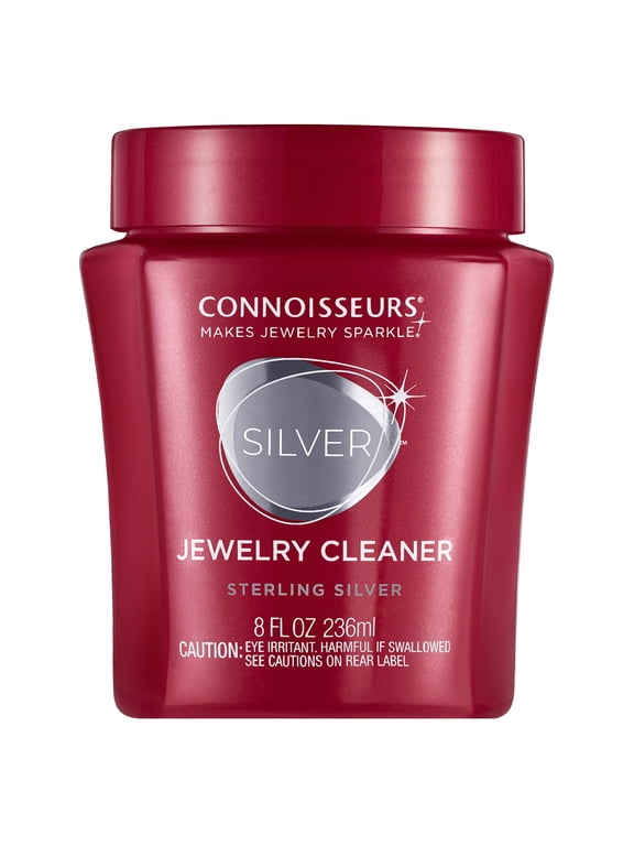 Silver Jewelry Cleaner, Sterling Silver Cleaner and Tarnish Remover, 8 fl oz