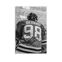 Connor Bedard Canvas Poster Wall Art Poster Scroll Canvas Painting Picture Living Room Decor Home 16x24inch(40x60cm)