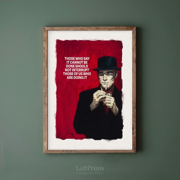 Connor Brothers Quote Pop Art Eclectic Refined Poster , Poster Print ...