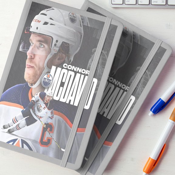 Connor McDavid Custom Printed Notebook.