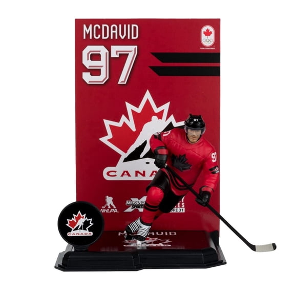 Connor McDavid (Canada Hockey) Olympics 7" Posed Figure McFarlane's SportsPicks #31