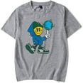 thumbnail image 1 of Connor Price Globe Guy Merch Short Sleeve T-shirt Unisex Fashion Crew Neck Top, 1 of 2