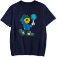 thumbnail image 1 of Connor Price Globe Guy Merch Short Sleeve T-shirt Unisex Fashion Crew Neck Top, 1 of 2