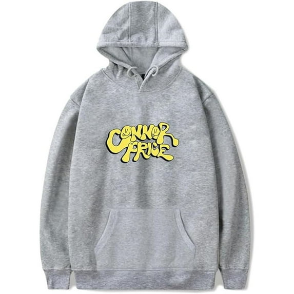 Connor Price Logo Merch Hoodie Pockets Drawstring Unisex Hooded Sweatshirt Fashion Clothing