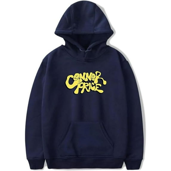 Connor Price Logo Merch Hoodie Pockets Drawstring Unisex Hooded Sweatshirt Fashion Clothing