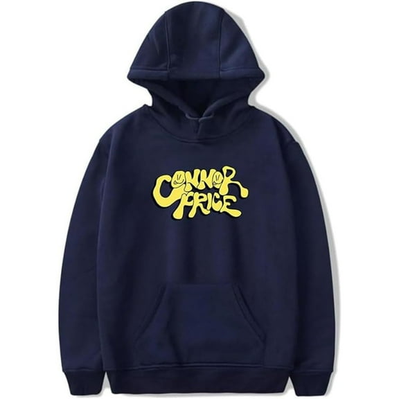 Connor Price Logo Merch Hoodie Pockets Drawstring Unisex Hooded Sweatshirt Fashion Clothing