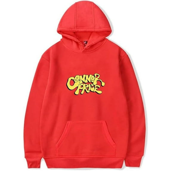 Connor Price Logo Merch Hoodie Pockets Drawstring Unisex Hooded Sweatshirt Fashion Clothing