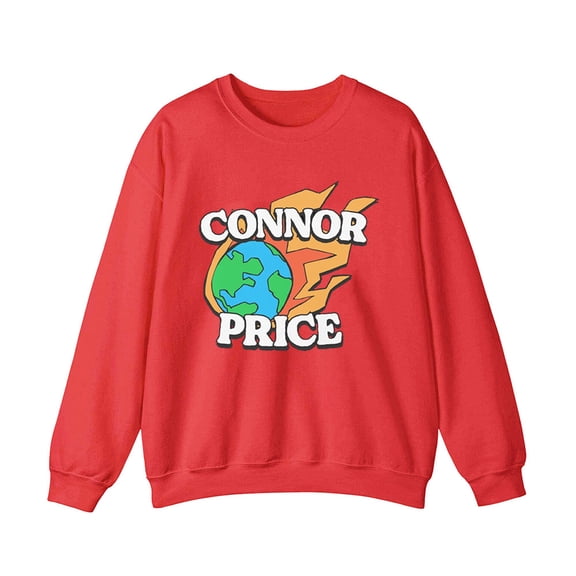 Connor Price Merch Crewneck Sweatshirt Men Women Unisex Long Sleeve Pullover Streetwear Tops