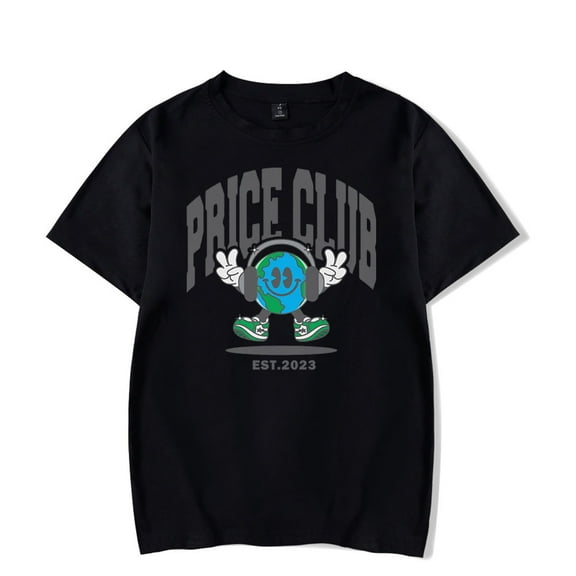 Connor Price Merch T-Shirt Price Club 2023 Logo Short Sleeve Crewneck For Women Men Top Tees T Shirt