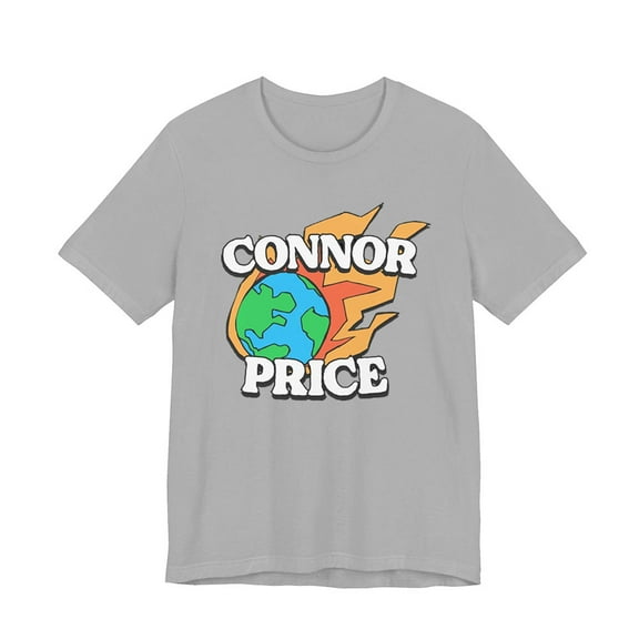Connor Price Merch T-shirt Unisex Men Women Shirt Short Sleeve Casual Streetwear Graphic Tee
