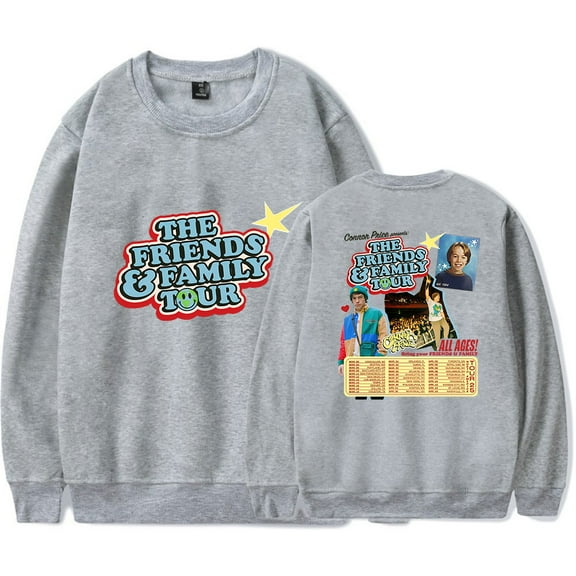 Connor Price Merch The Friends & Family Tour Crewneck Sweatshirt Merch Casual Sweatshirt Unisex Clothing