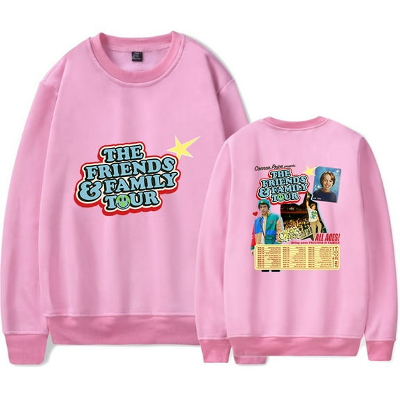 Connor Price Merch The Friends & Family Tour Crewneck Sweatshirt Merch Casual Sweatshirt Unisex Clothing