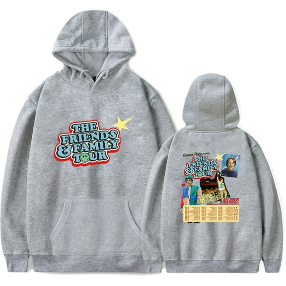 Connor Price Merch The Friends & Family Tour Hoodie Unisex Hooded Sweatshirt Long Sleeve Tracksuit Pullover Coat