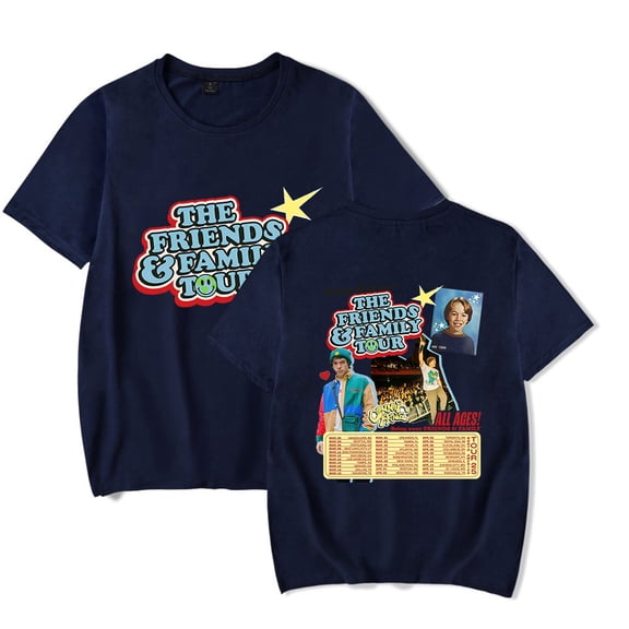 Connor Price Merch The Friends & Family Tour T-Shirt Men/Women Streetwear T-Shirt Shirt Short Sleeve