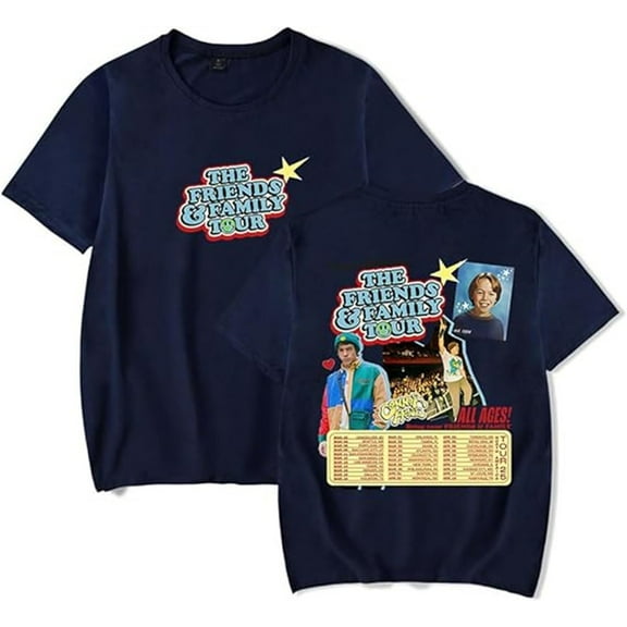 Connor Price The Friends & Family Tour 2025 Merch Short Sleeve T-shirt Unisex Fashion Crew Neck Top