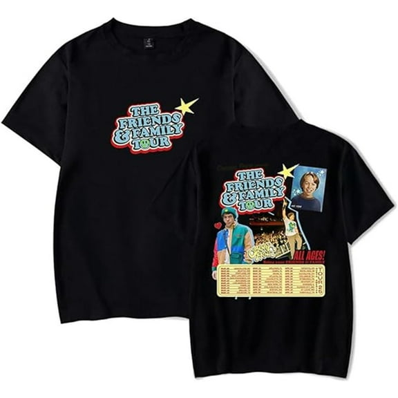 Connor Price The Friends & Family Tour 2025 Merch Short Sleeve T-shirt Unisex Fashion Crew Neck Top