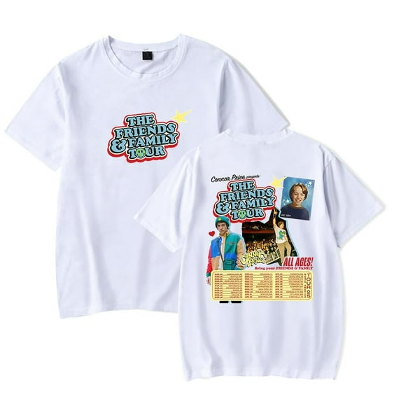 Connor Price Tour 2025 Tour Unisex Crewneck Short Sleeve T - Shirt