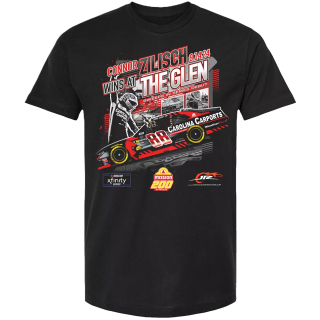 Connor Zilisch 2024 Watkins Glen 1st Career Xfinity Series Race Win T