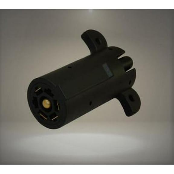 Conntek 10305 7 Way Blade Pin to 5 Way Flat Trailer Adapter with Cover