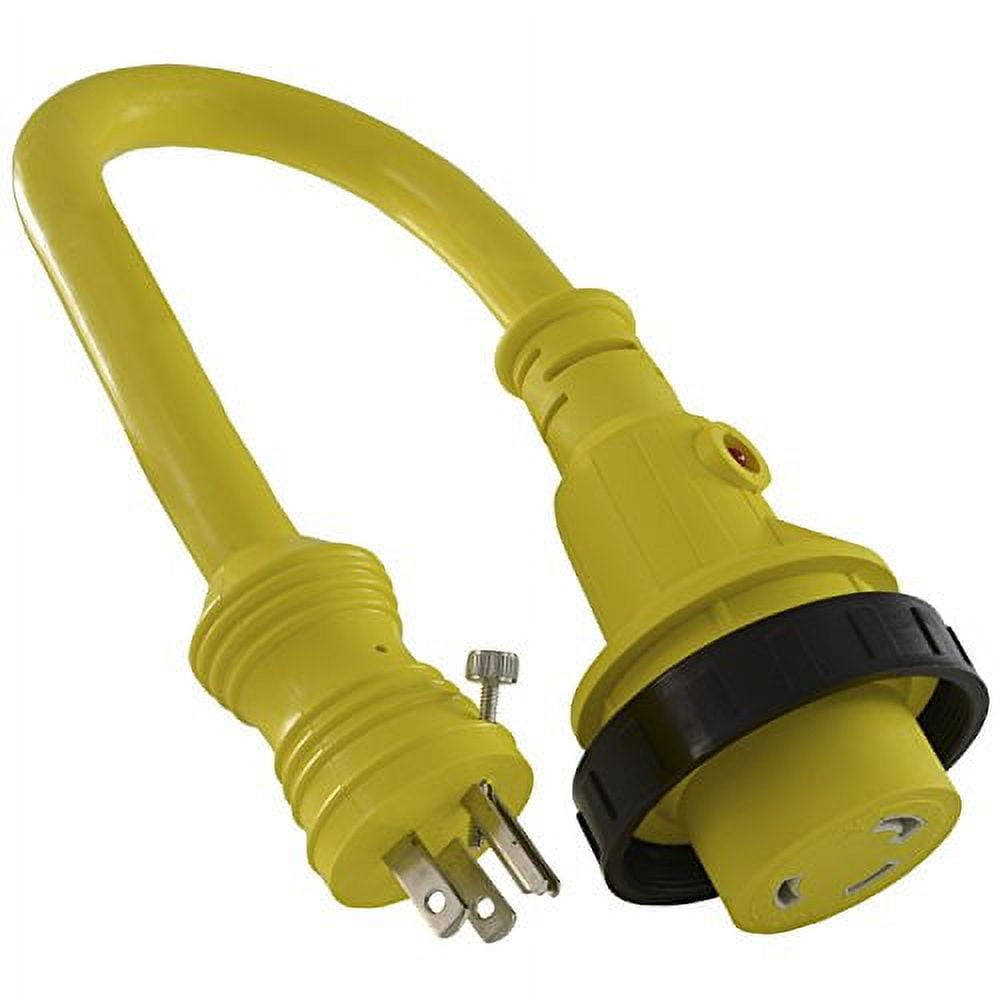 14405 Rv/marine Pigtail Adapter Standard Us 15 Amp W/locking Screw To - View #6