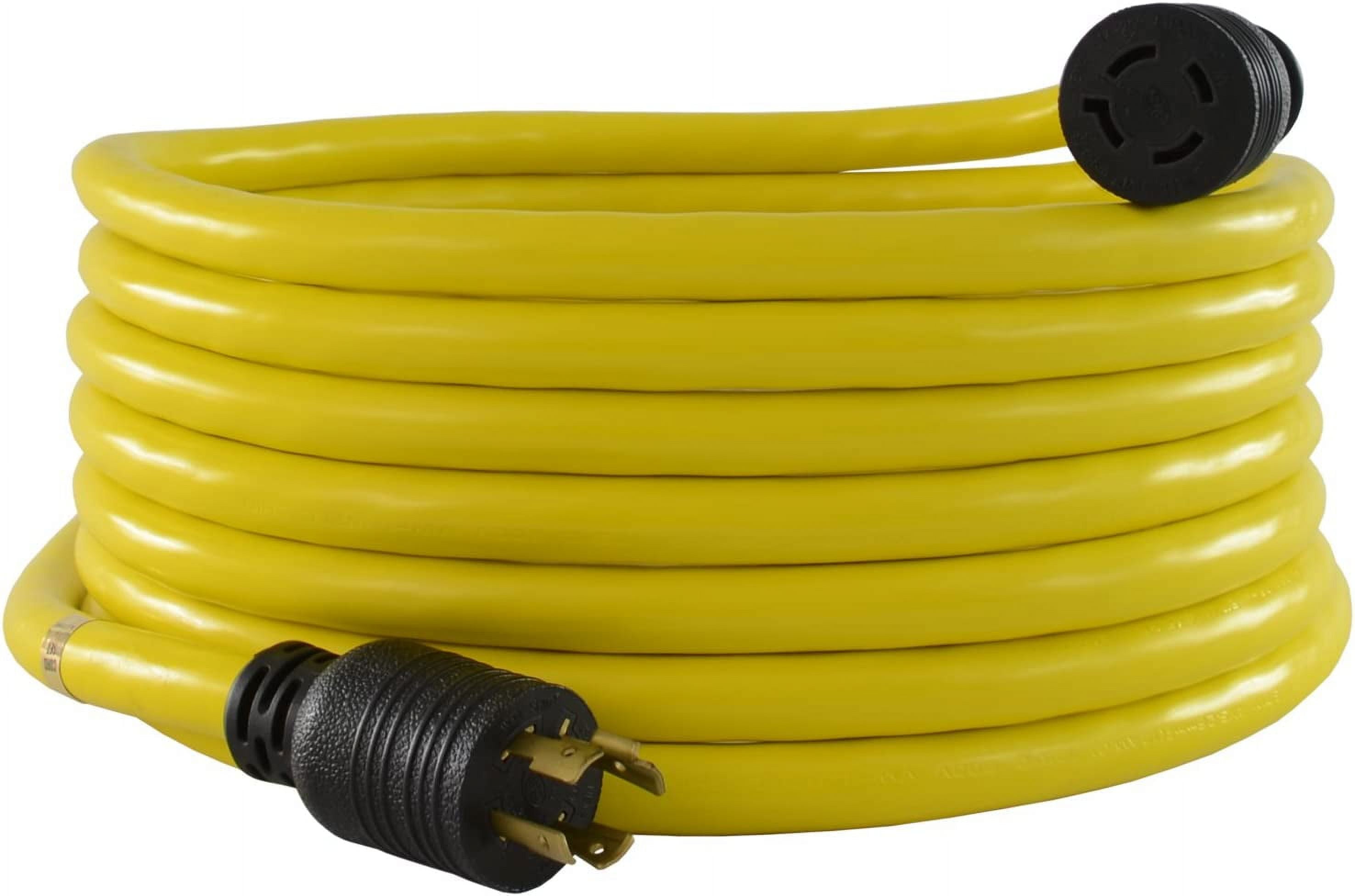Conntek 20592 ExtraHeavy Duty L1420 Generator Cord Yellow 50 Feet