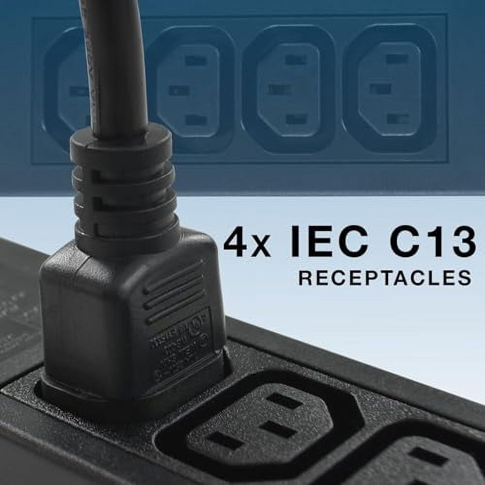 Conntek Server 10A 250V IEC Power Strip C14 Inlet to IEC 320 Sheet F