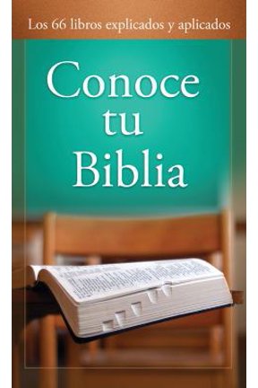 Pre-Owned Conoce Tu Biblia