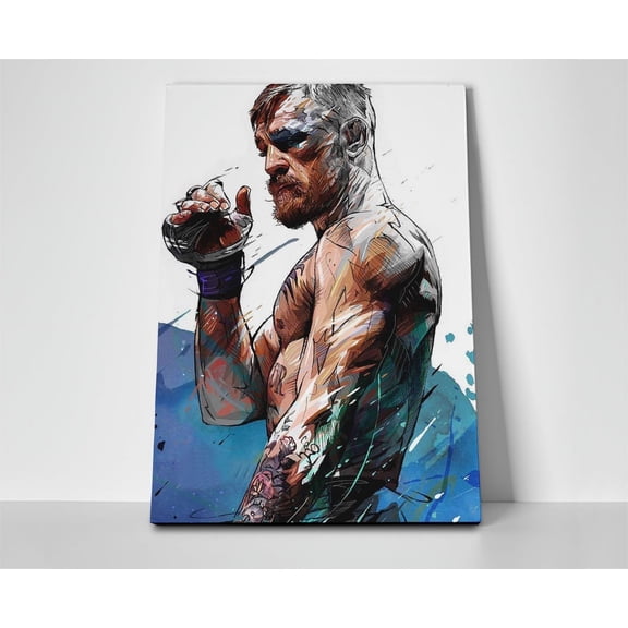 Conor McGregor Artwork Poster or Wrapped Canvas