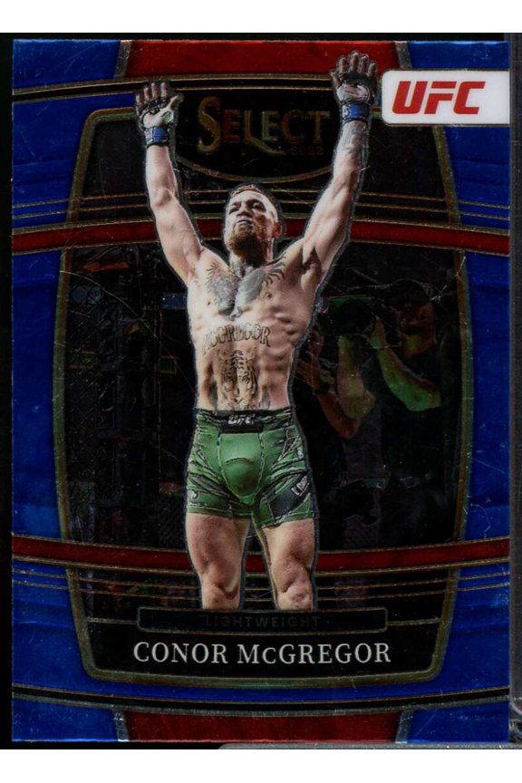 Conor McGregor Card 2022 Select UFC Blue #93
