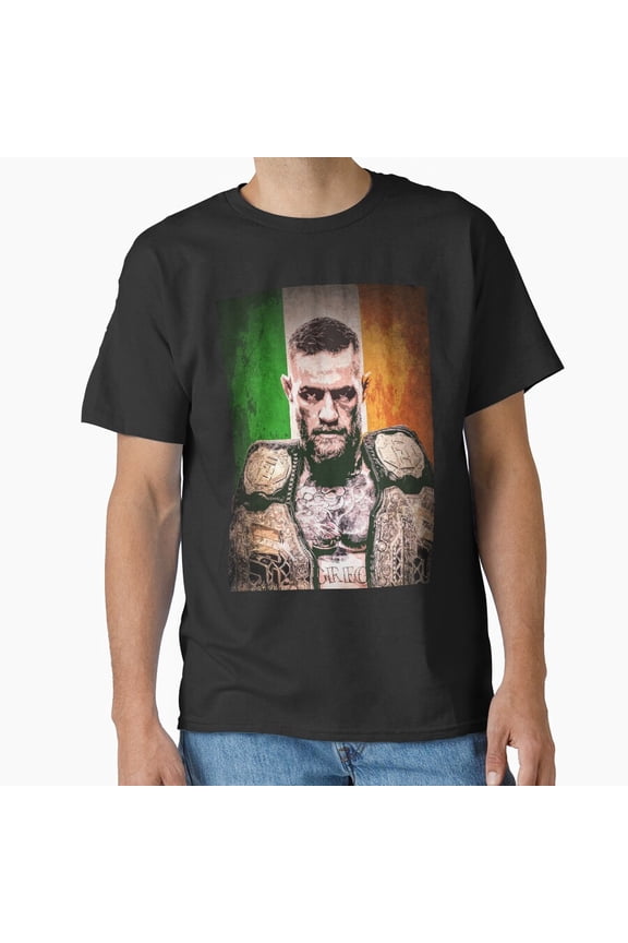 Conor McGregor Graphic Retro MMA Fighter Bold Tribute Unisex T-Shirt, up to size 5XL