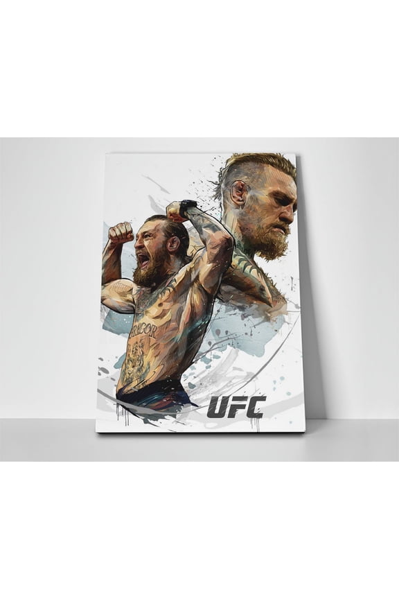 Conor McGregor UFC Poster or Wrapped Canvas