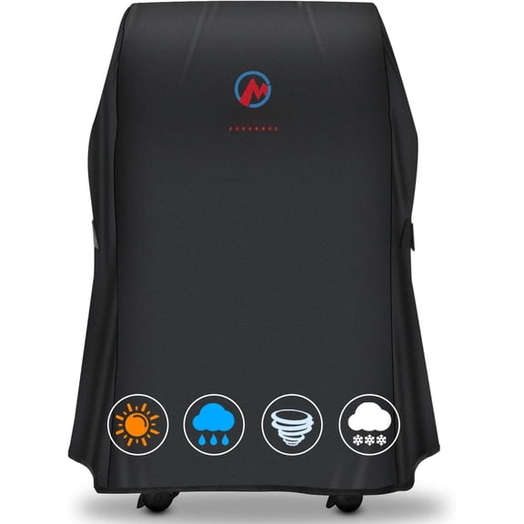 Conova Grill Cover 30 Inch - 7105 BBQ Cover for Weber Spirit 210 Gas Grill  & , Barbecue Cover for Weber Spirit E-210 Grill with Side Trays Fold Down (NOT Fit Spirit II E-210)